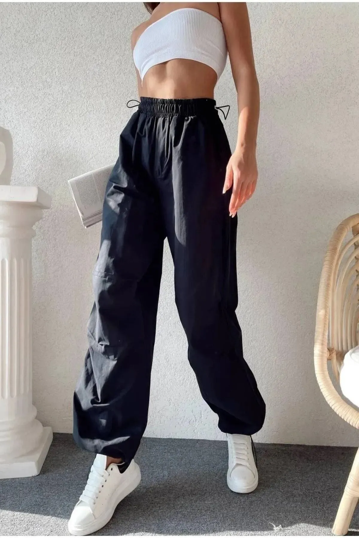 Laleli Butik  Hose - Schwarz - Jogger