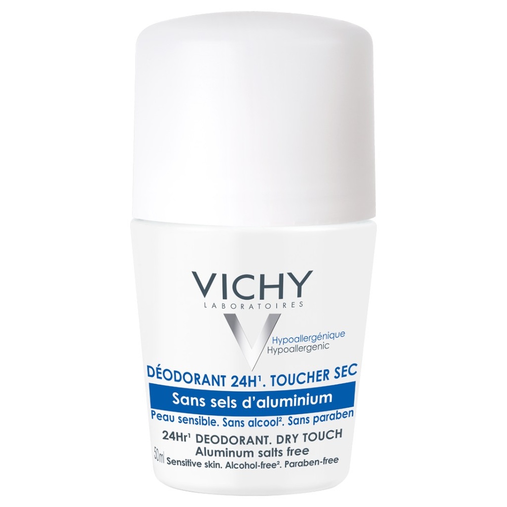 Vichy Déodorant 24h sans sels d'aluminium - Roll-on Déodorant