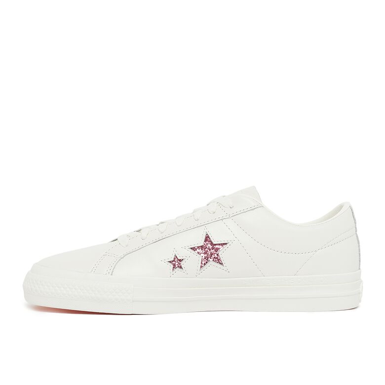 Converse x Turnstile One Star Pro Ox White/Pink/White