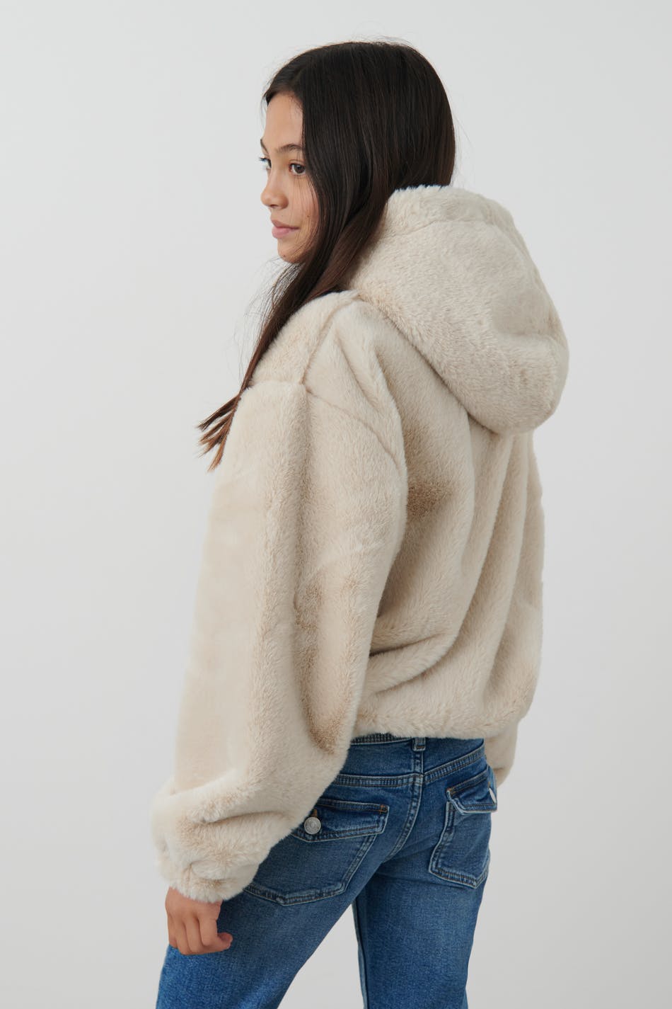 Y fur hoodie