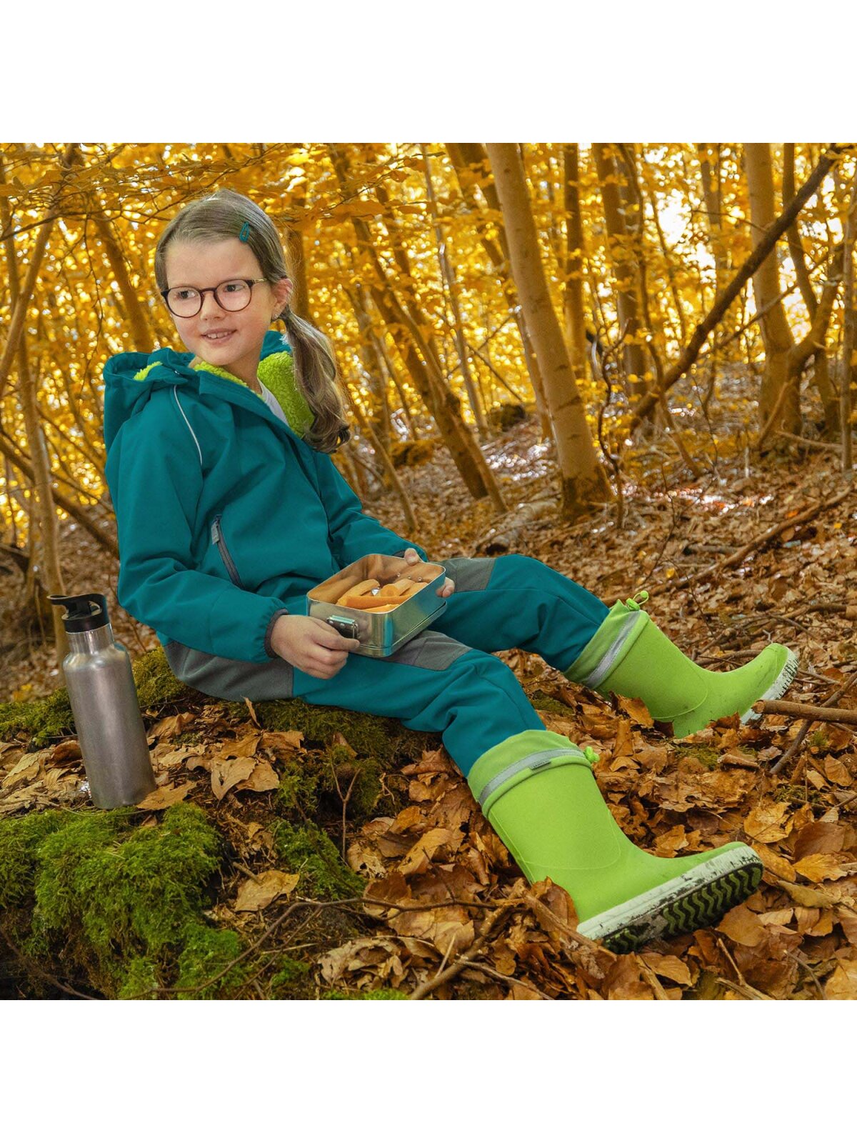 Softshell Overall, petrol