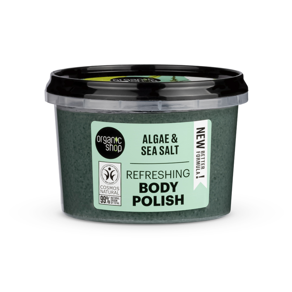 organic shop Gommage Rafraîchissant aux Algues VeganNaturel Gommage corps