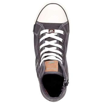 Mustang Sneaker High in schwarz