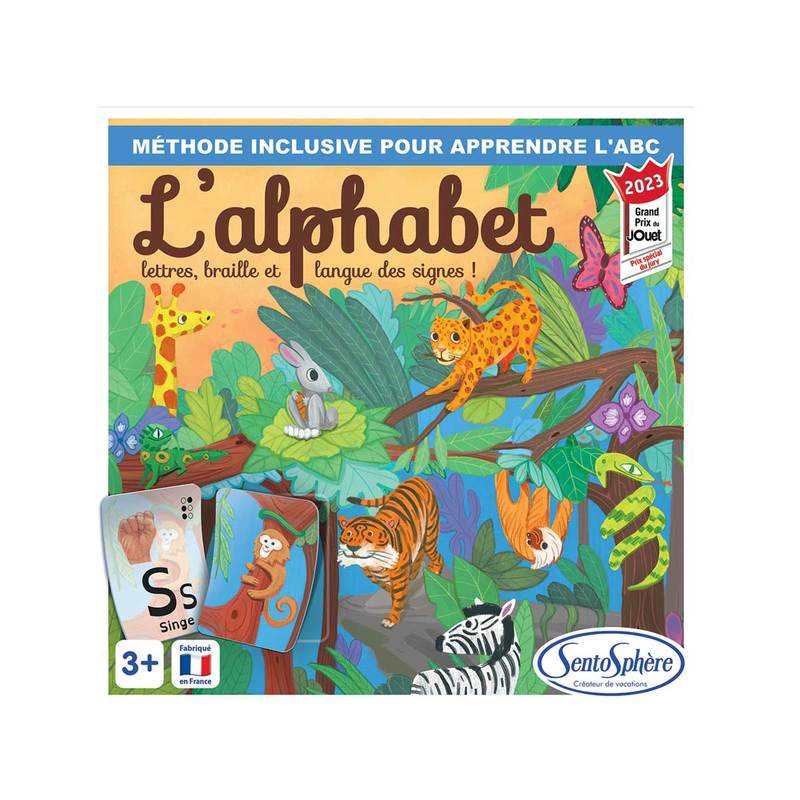 Jeu de l'Alphabet méthode inclusive Sentosphère