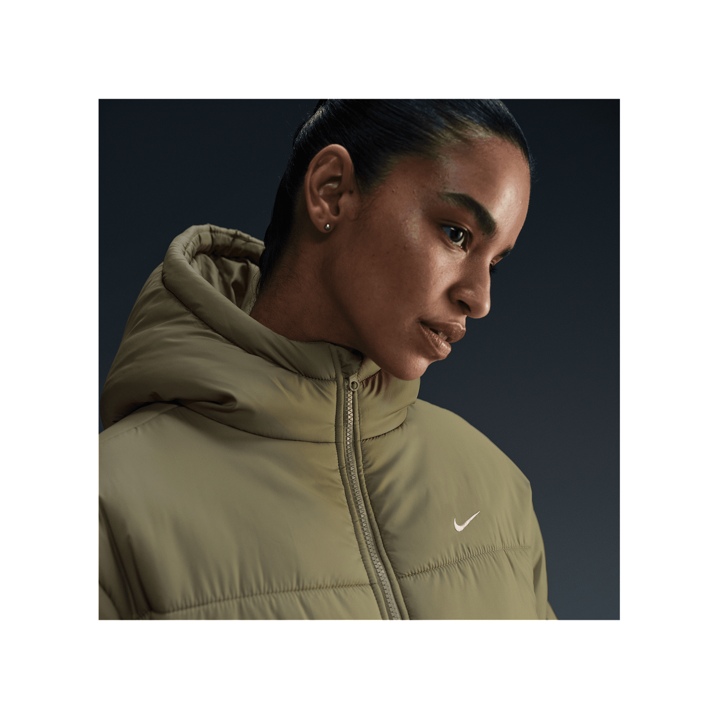 Nike Parka Jacke Damen Grün F320
