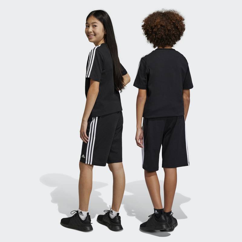 adidas Essentials 3-Streifen Knit Shorts Funktionsshorts Kinder