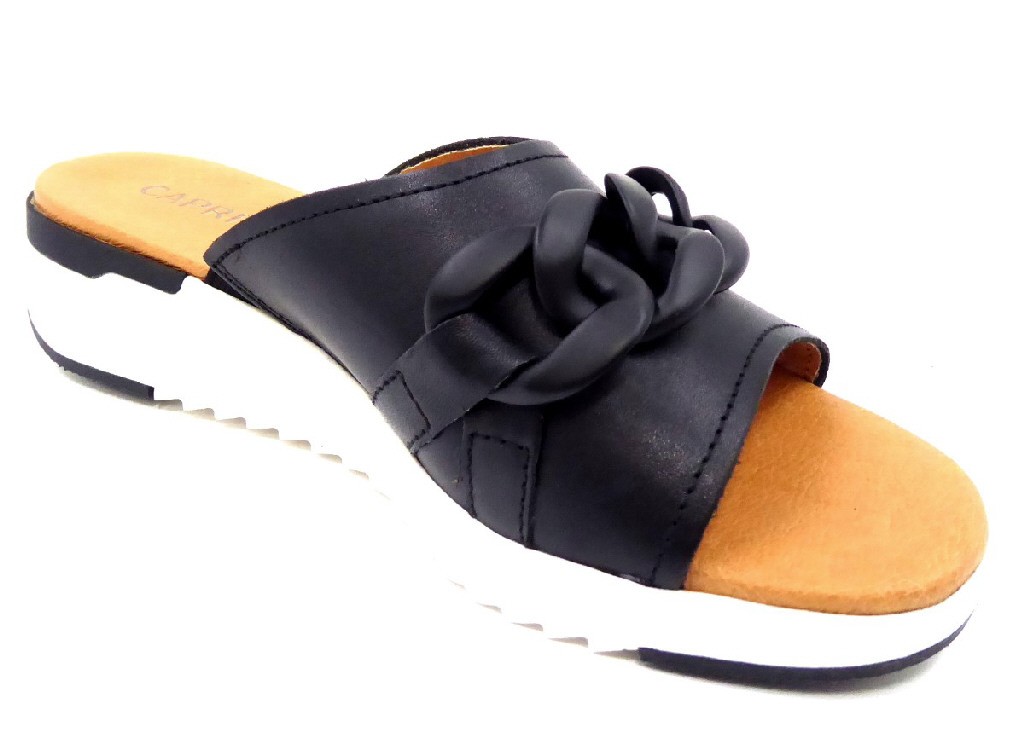 CAPRICE Klassische Sandalen schwarz