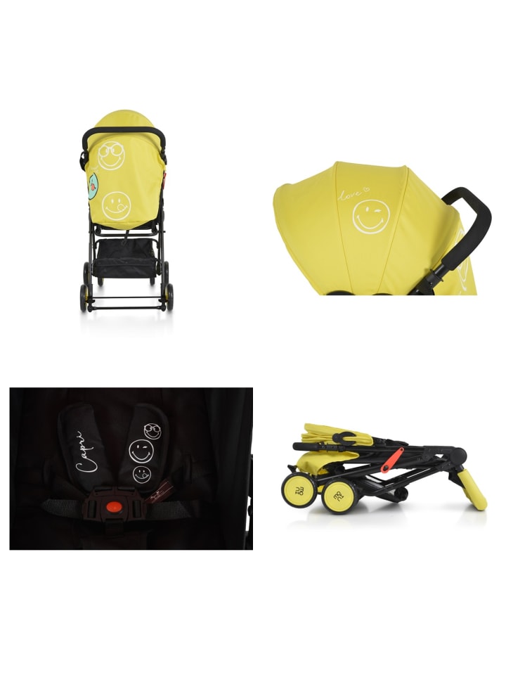 Moni Kinderwagen, Capri klappbar in gelb günstig kaufen onesize