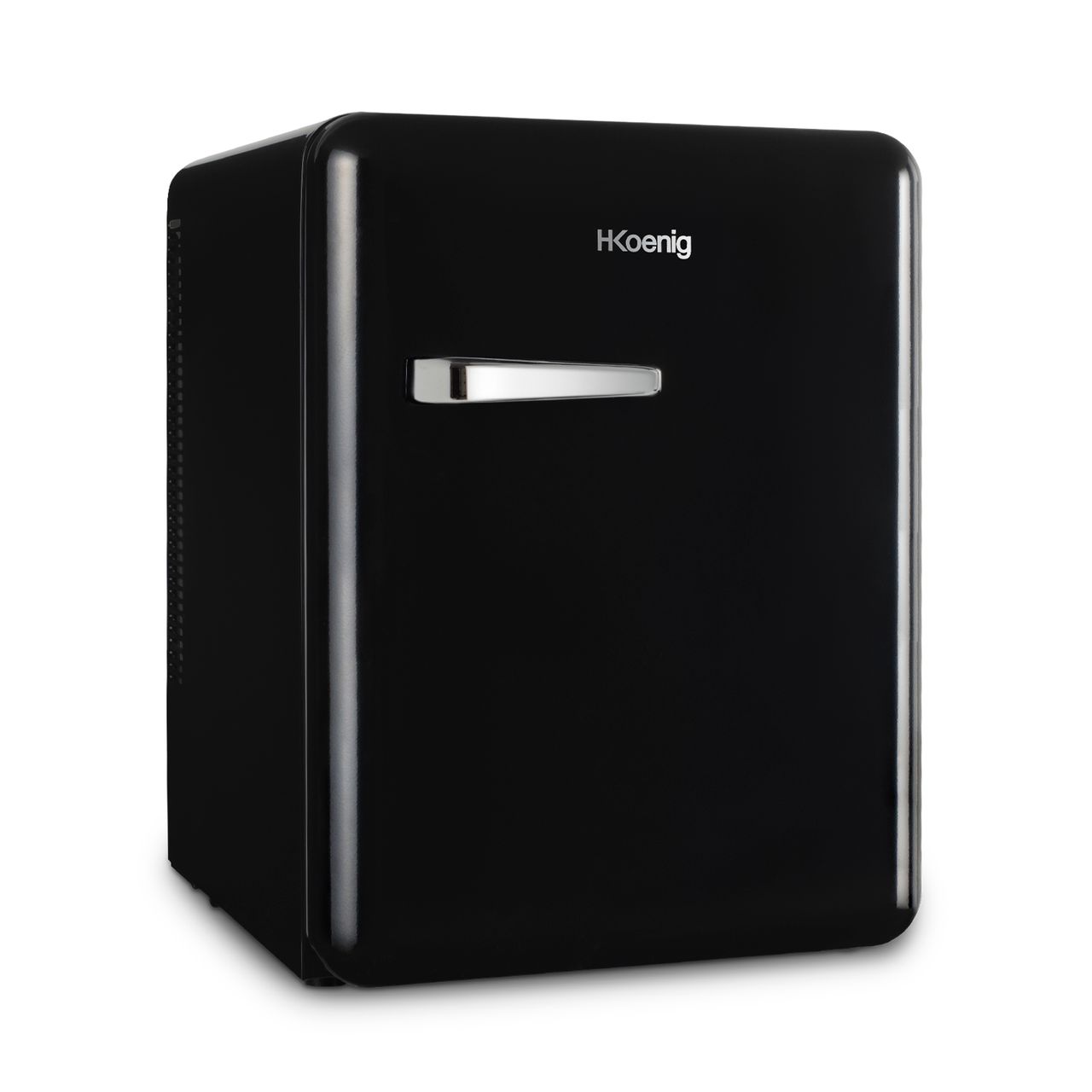 H.Koenig Mini-Bar 31L, Vintage-Design, einstellbare Temperatur 6°-15°C, 24 dB