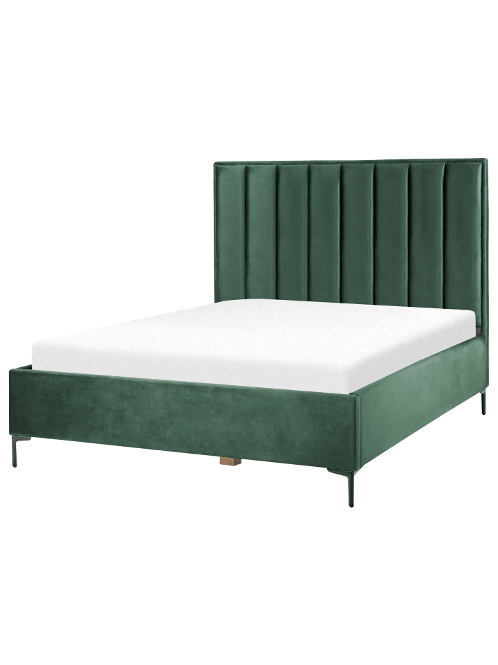 Beliani Schlafzimmer Set SEZANNE in Grün/Schwarz günstig kaufen onesize