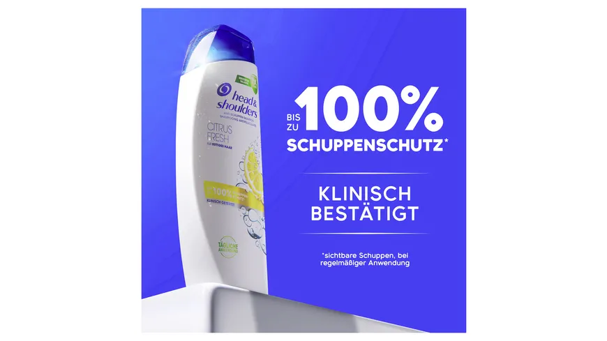 head & shoulders Citrus Fresh Anti-Schuppen Shampoo 200 ml