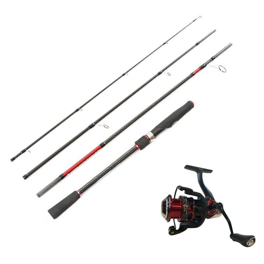 Ensemble Spinning Evok Invictus Travel 2.13m, 21-56g + Moulinet Invictus 4000FD