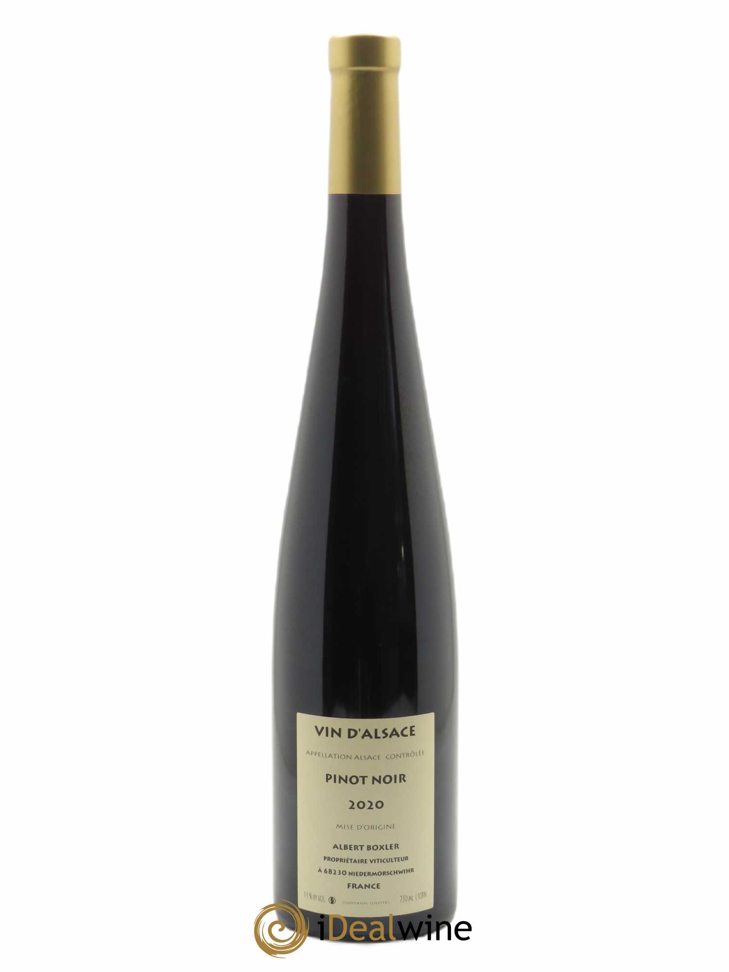 Pinot Noir Albert Boxler  2020 - Lot de 1 Bouteille