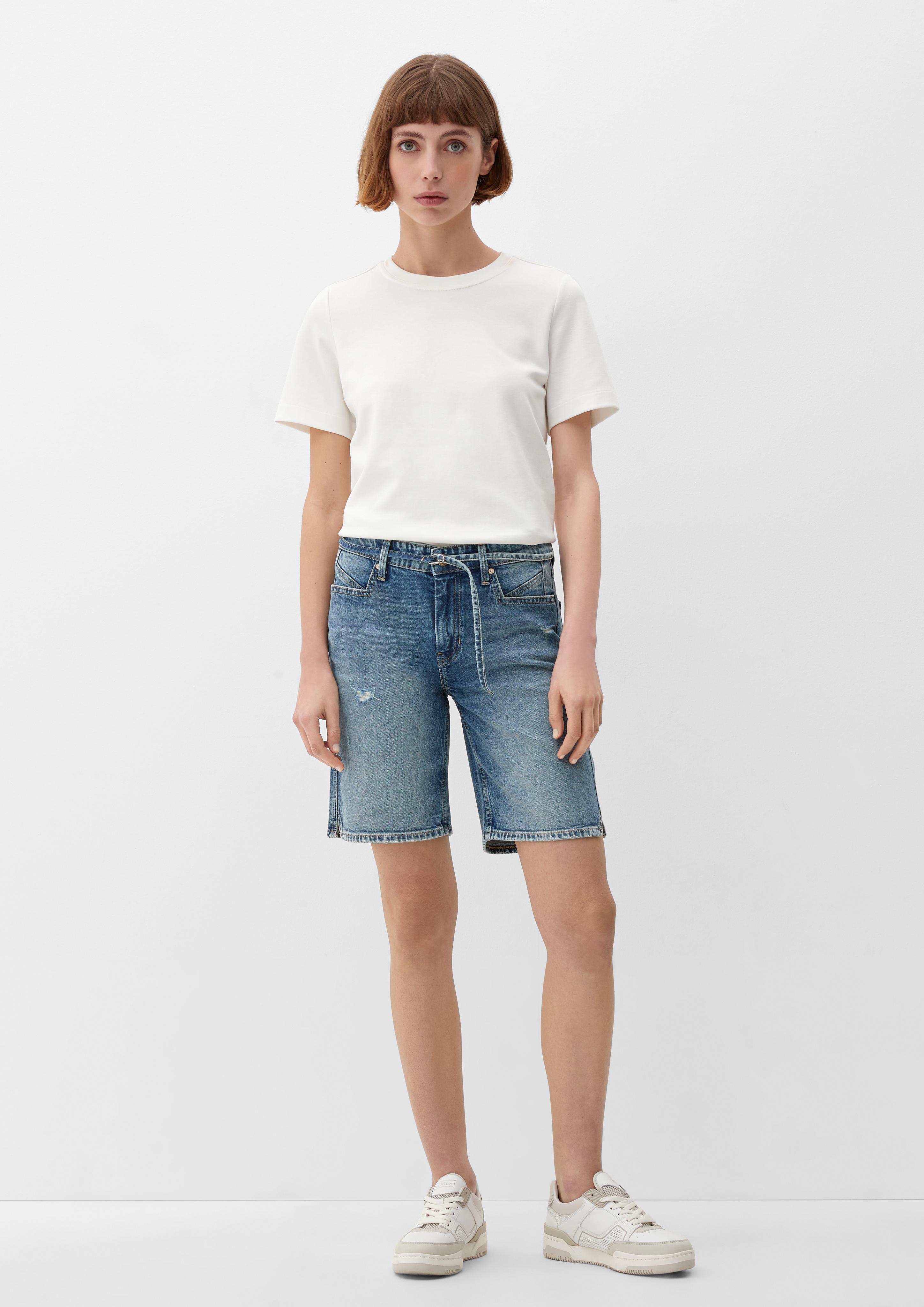 Jeans-Bermuda Karolin / Regular Fit / Mid Rise / Straight Leg   2127728-55Z4