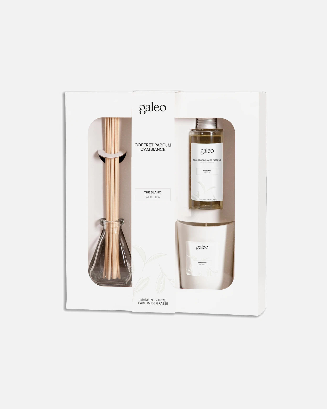 Set di fragranze Galeo White Tea Room