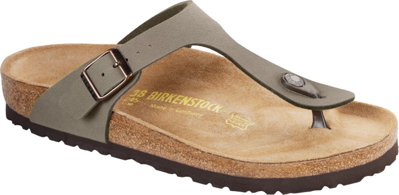 BIRKENSTOCK Zehentrenner grau Gizeh