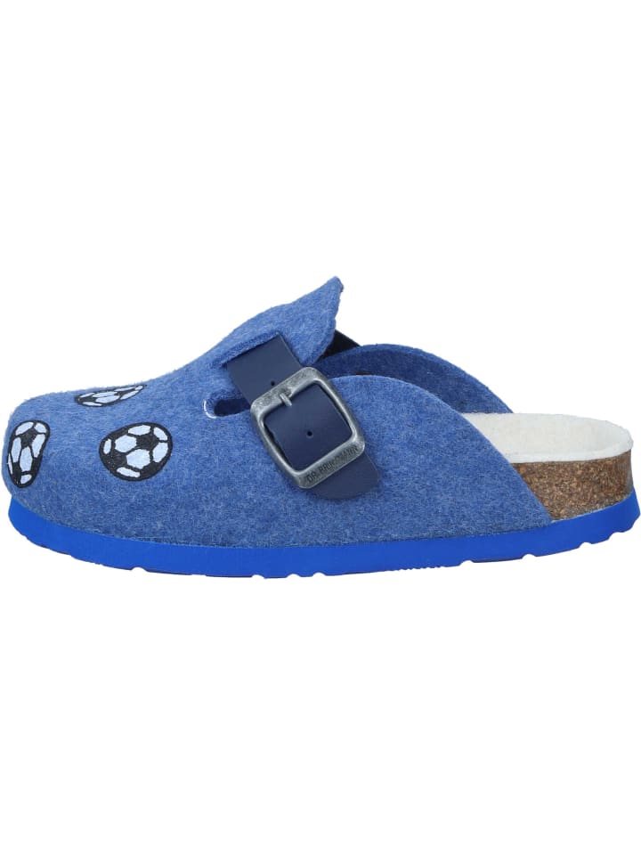 Dr. BRINKMANN Klassische Hausschuhe in blau günstig kaufen