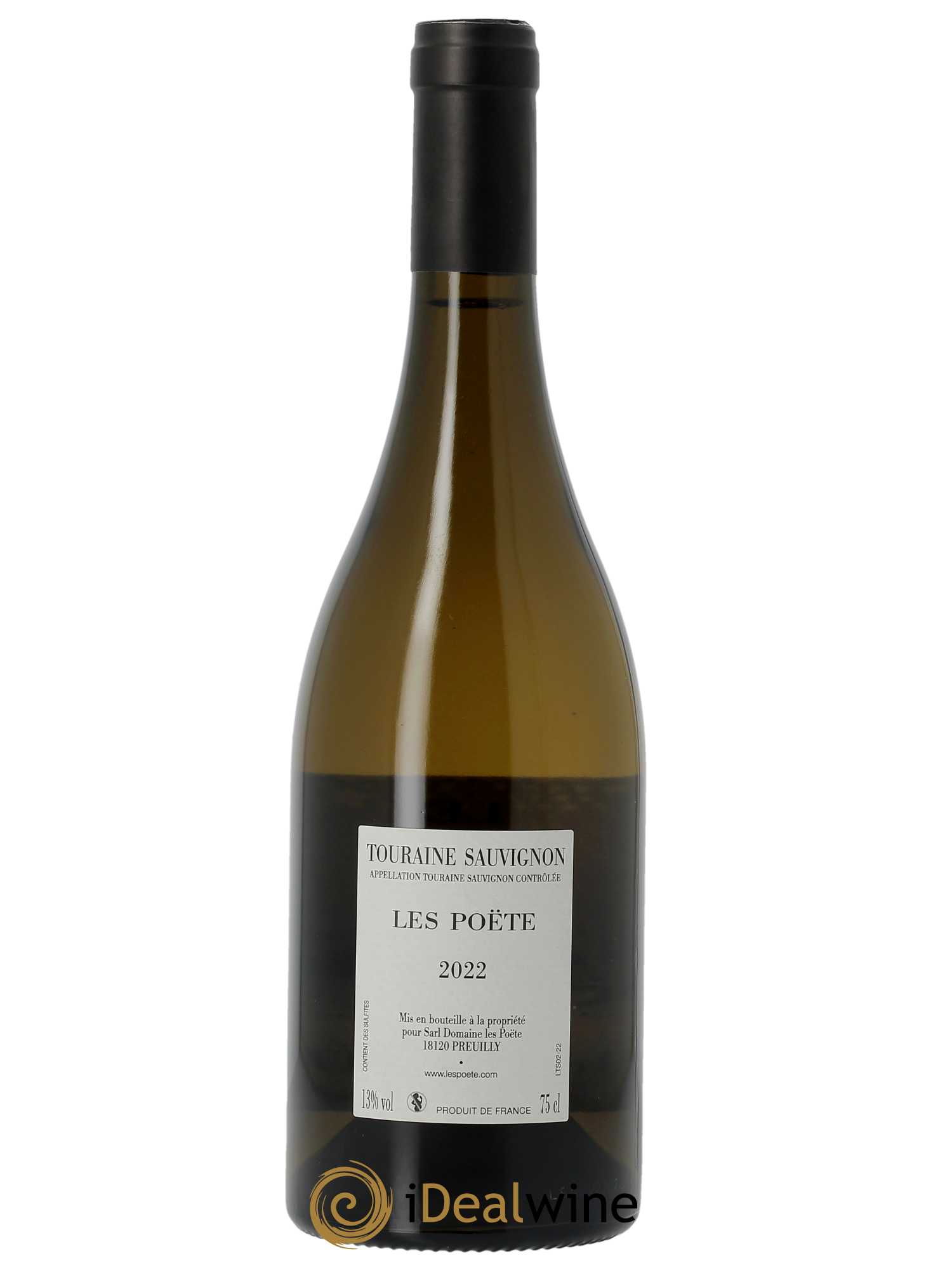 Touraine Le S des Poëte Les Poëte  2022 - Lot de 1 Bouteille