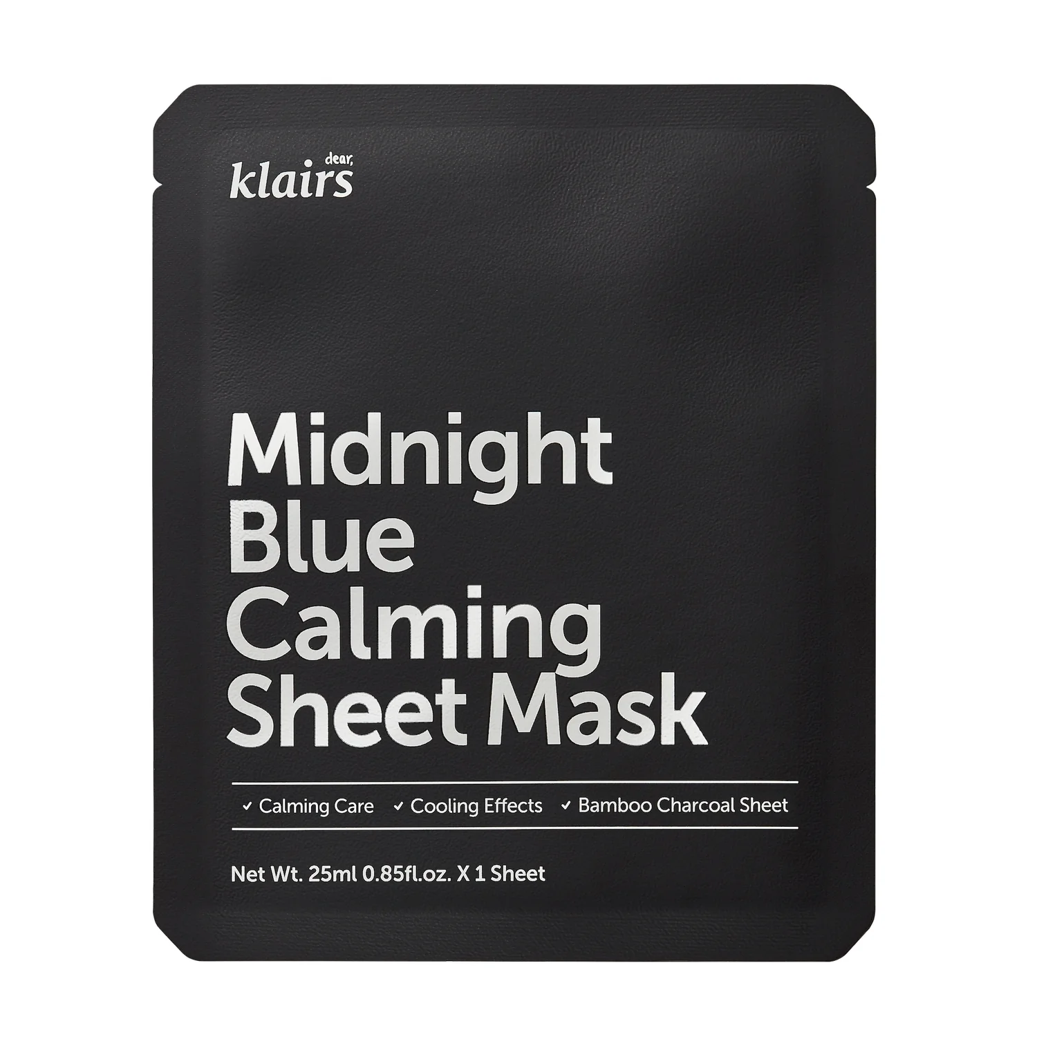 Μάσκα προσώπου Midnight Blue Calming Sheet Mask - Καταπραϋντική μάσκα προσώπου