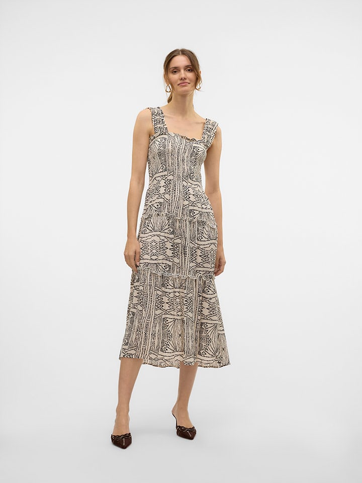 Vero Moda Kleid in Beige günstig kaufen