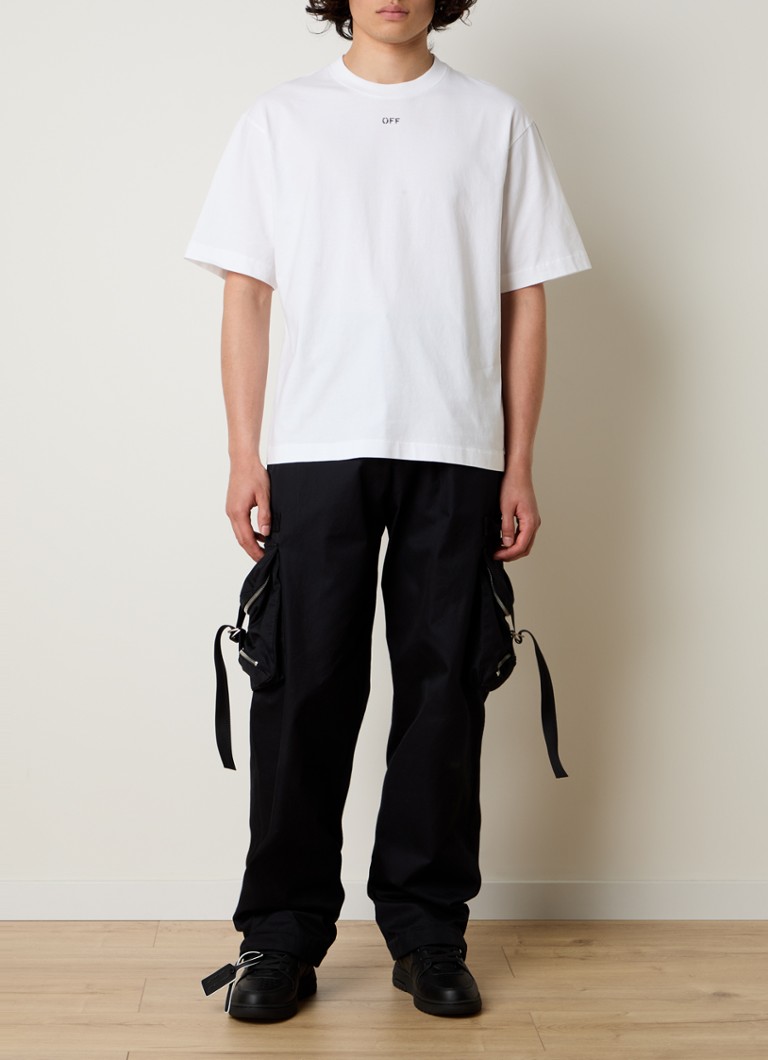 T-shirt da skate Off-White Off Stamp con logo