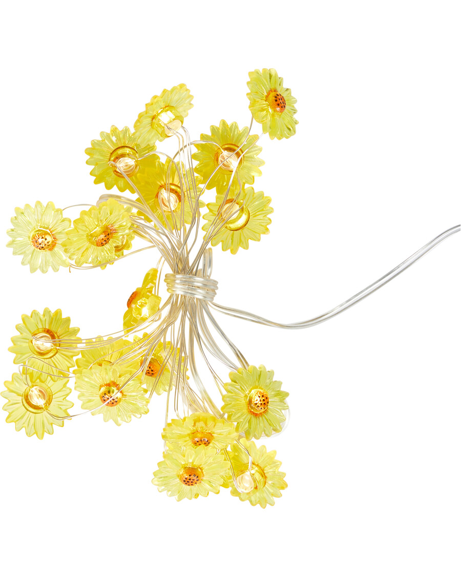LED-Mikrolichterkette Blumen