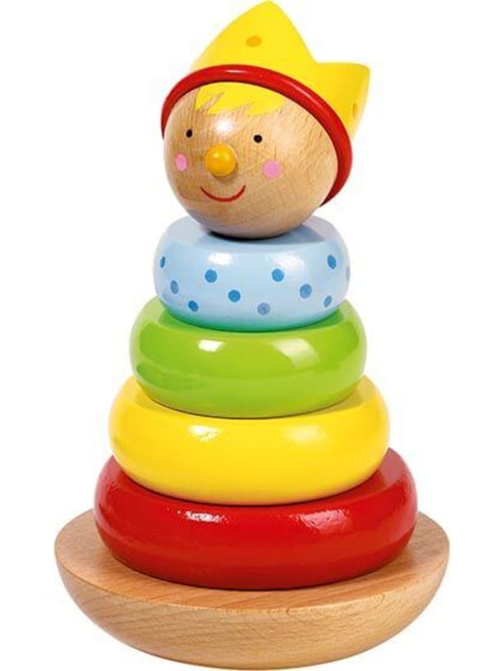 Goki Motorikspiel Stapel-Stehaufmännchen Prinz, basic, ca. 15 cm, ab 2 Jahre günstig kaufen onesize