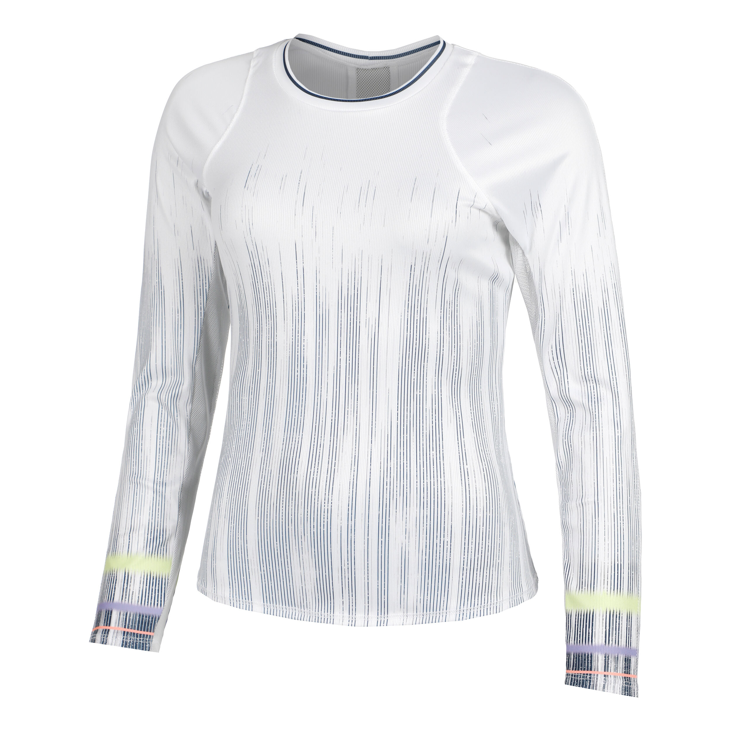 Between The Lines Longsleeve Damen - Weiß