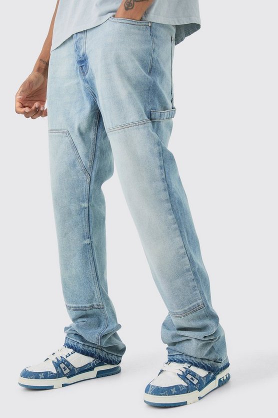 Tall Slim-Fit Schlagjeans
