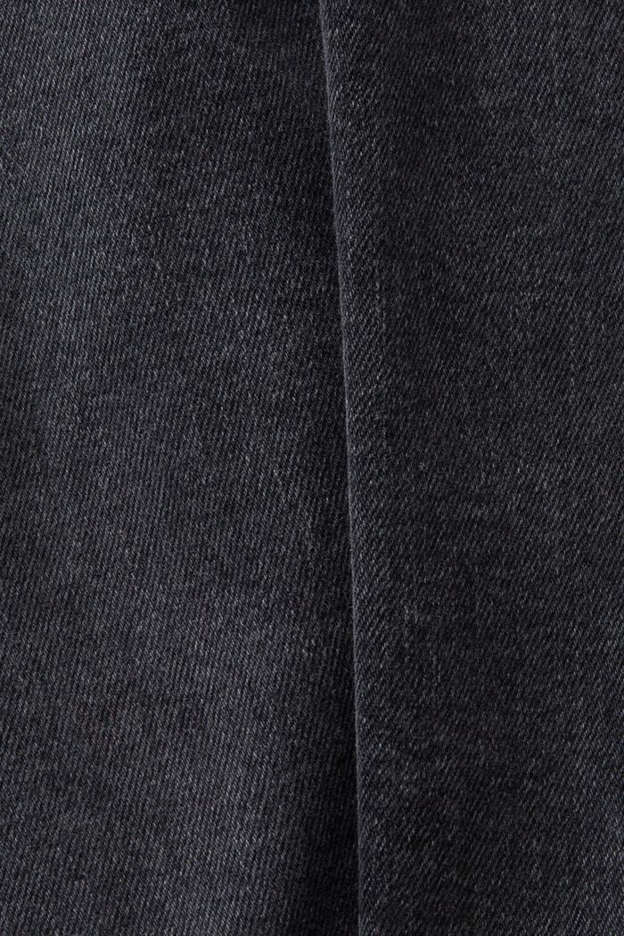 Jeans mit geradem Bein und mittlerer Bundhöhe