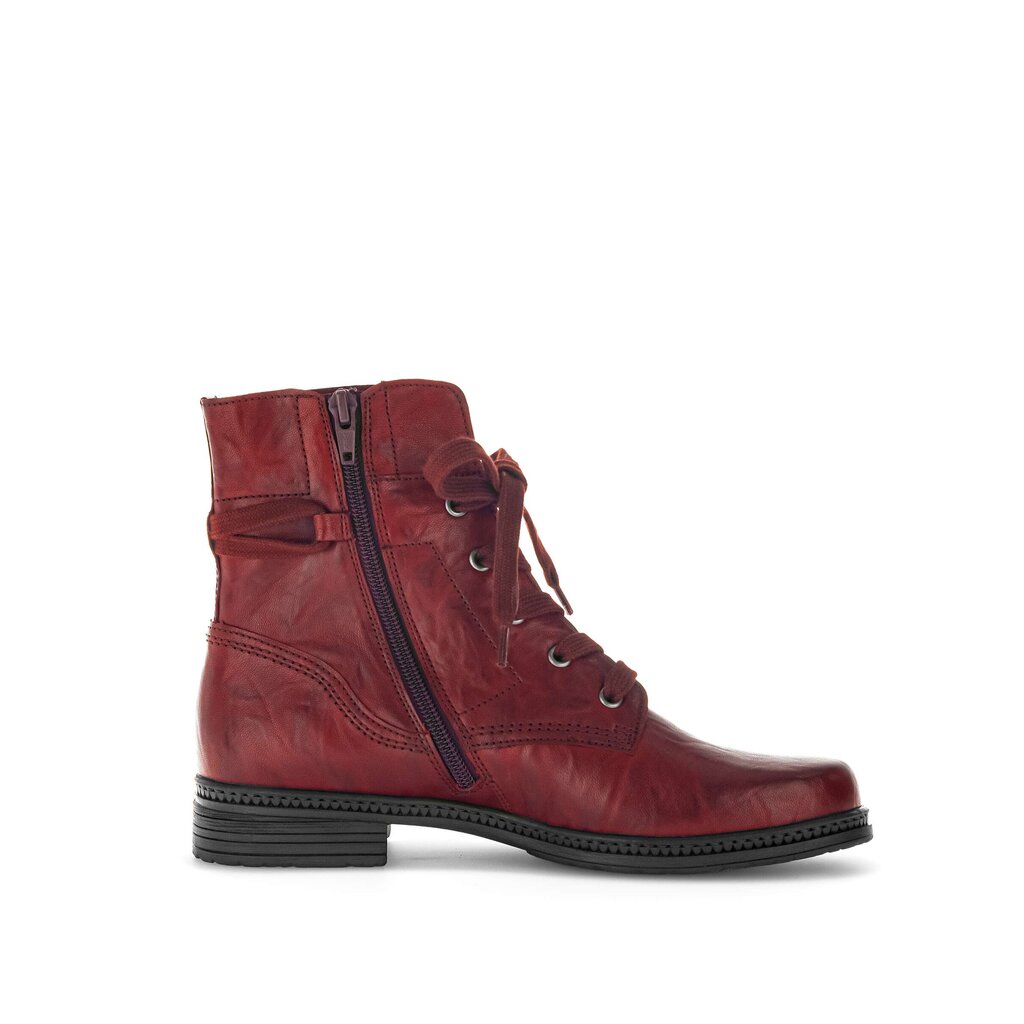Gabor fashion Schnürstiefelette rot
