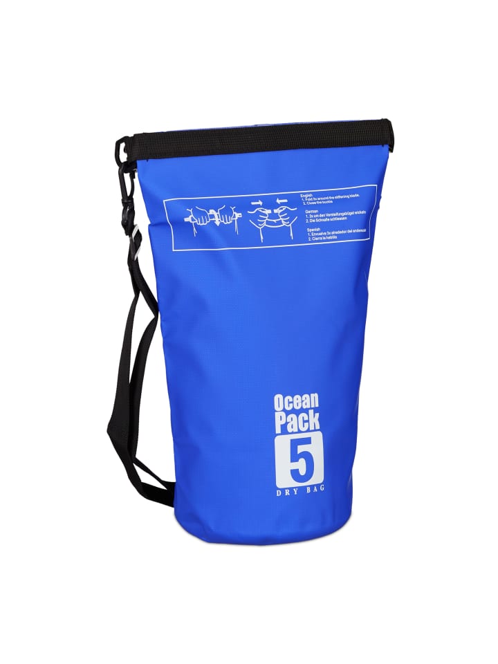 relaxdays Ocean Pack in Blau - 5 l günstig kaufen onesize