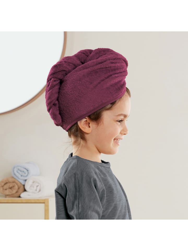 Erwin Müller Frottier Turban 2er-Pack in beere günstig kaufen onesize