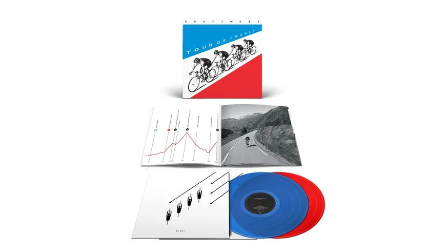Tour de France(Colored Vinyl) Transparent Blue+Red Vinyl