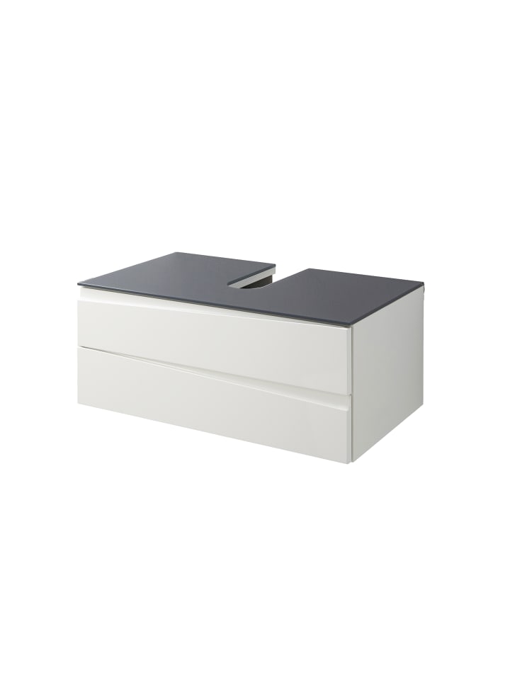 byLiving Waschtisch Shape in Weiß - (B) 80 x (H) 33 x (T) 47 cm günstig kaufen onesize