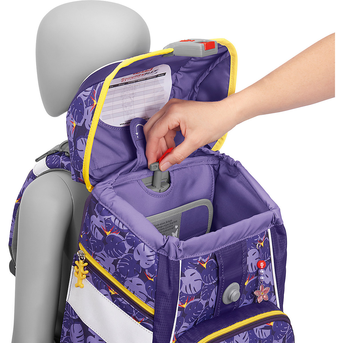 Schulranzenset 2IN1 PLUS Jungle Cat, 6-tlg. (Kollektion 2020)