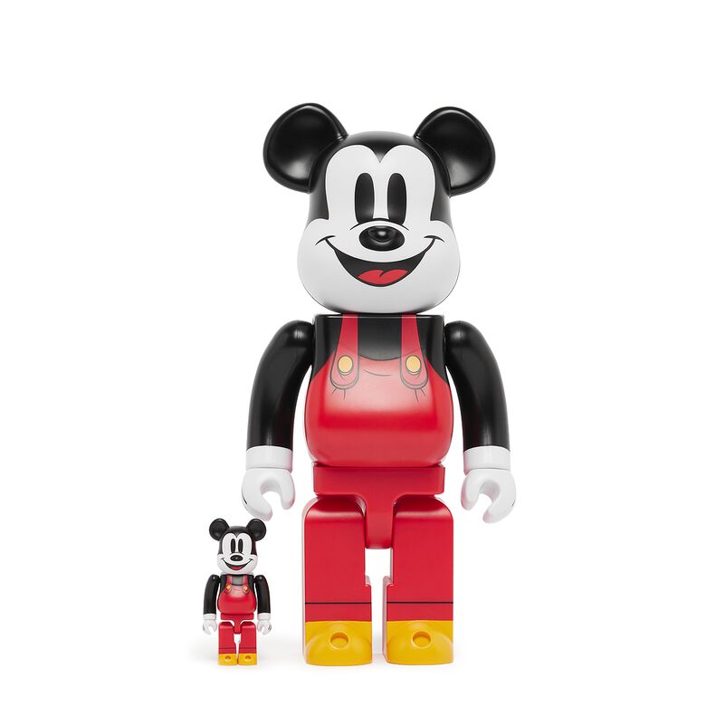 Medicom Bearbrick Mickey Boat Builders 100% & 400% multicolor