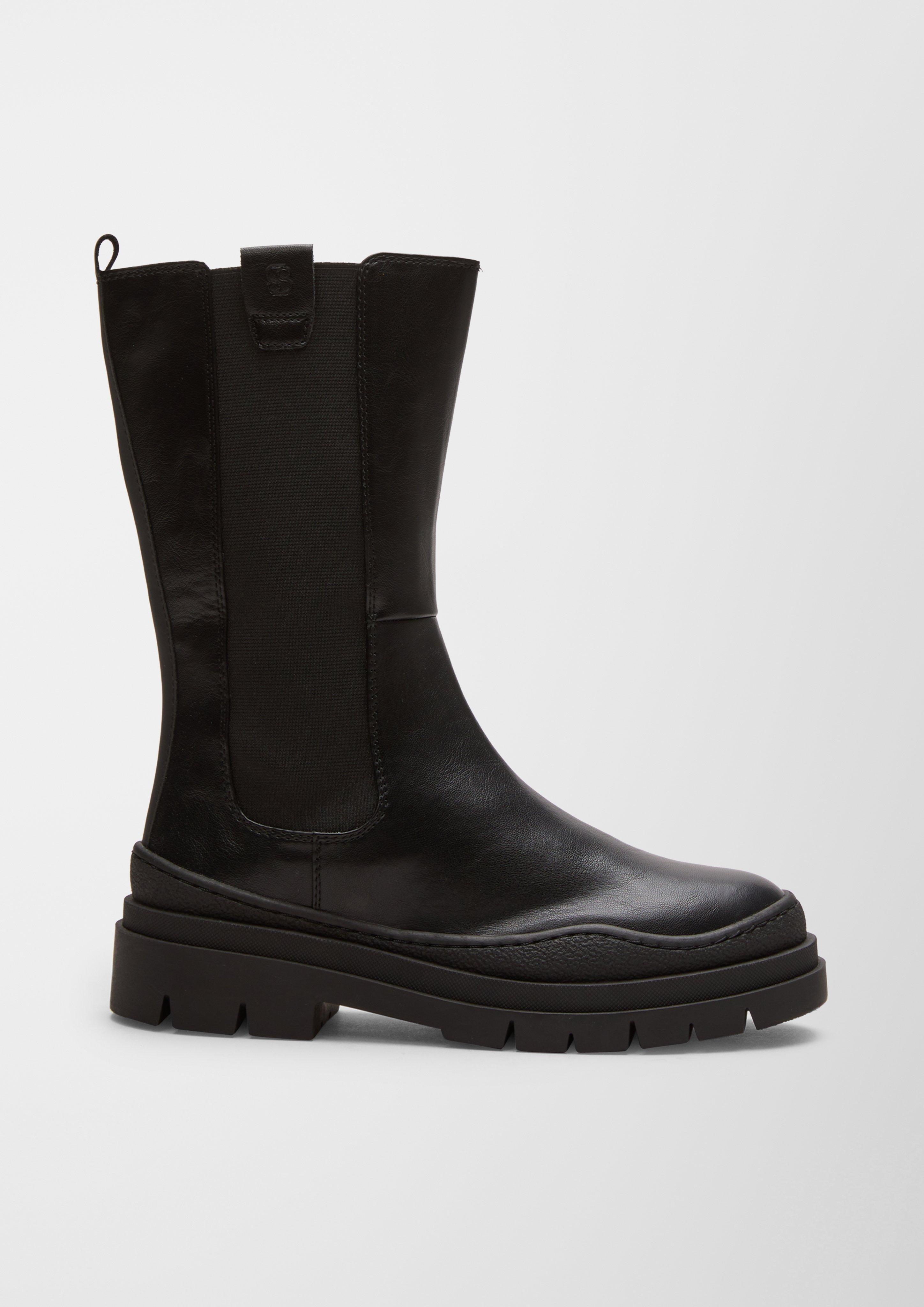 Stiefel in Leder-Optik  6006612-001
