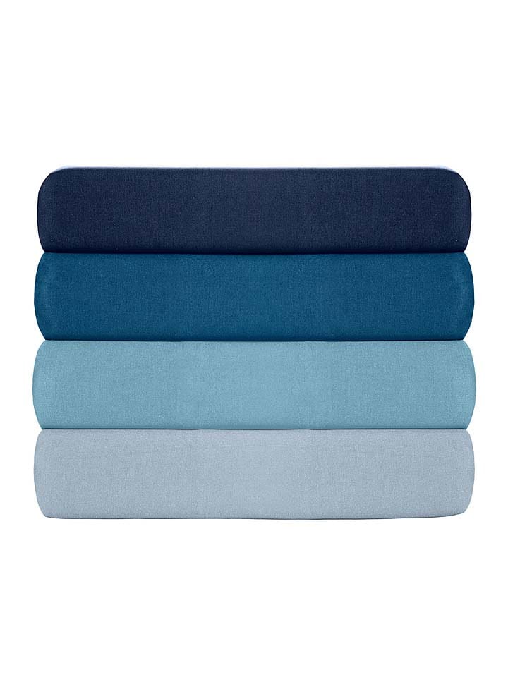 MIX&MATCH Renforcè-Bettbezug in Blau günstig kaufen