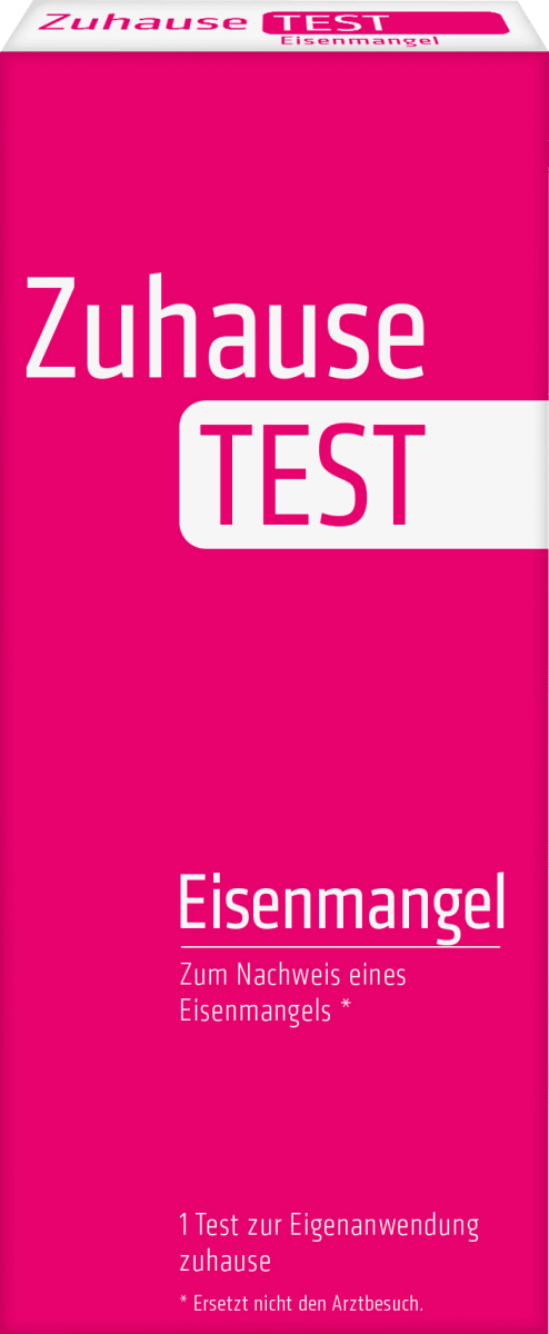 Zuhause Test Eisenmangel 1 Anwendung, 1 St