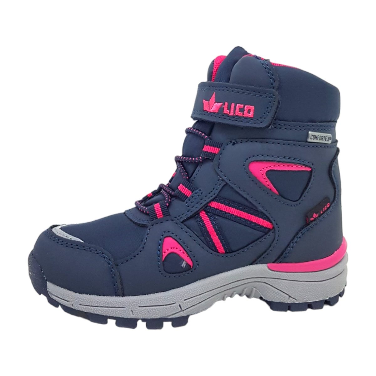 Lico Bernarda VS 720475 Blau marine/ pink