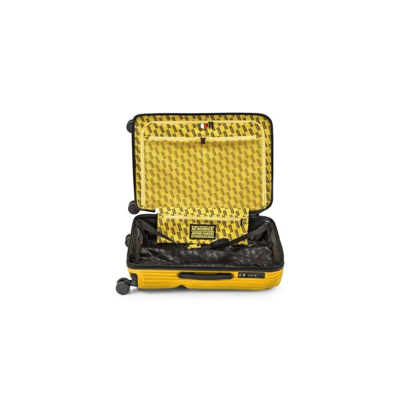 Crash Baggage Stripe Kofferset Gr. L\/M\/S - Yellow