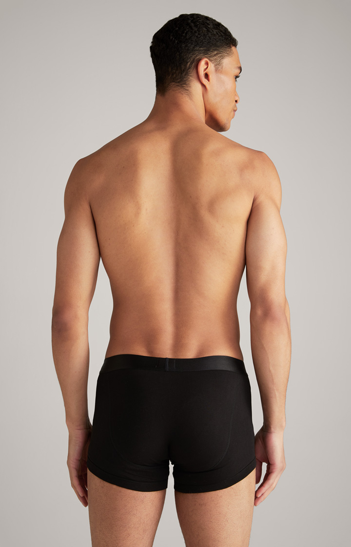 3er-Pack Fine Cotton Stretch Boxer in Schwarz/Hellgrau/Navy