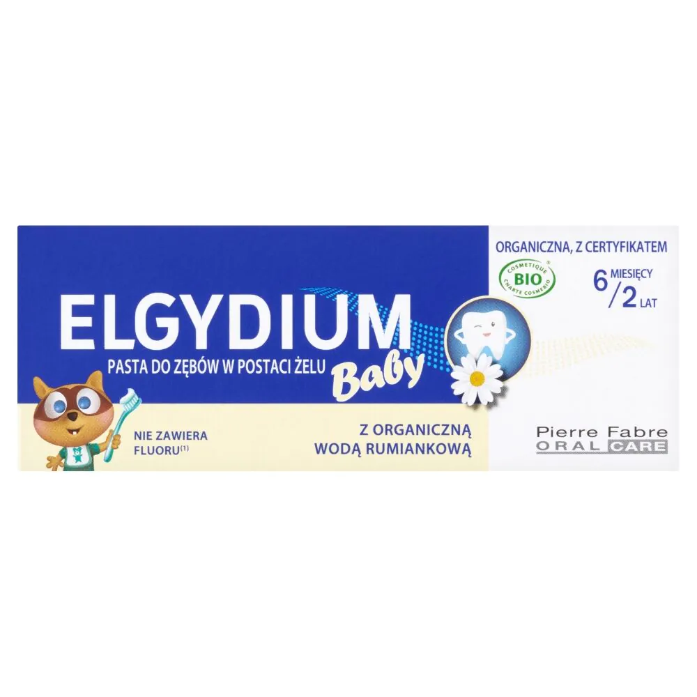Elgydium kūdikių dantų pastos gelis vaikams nuo 6 mėnesių