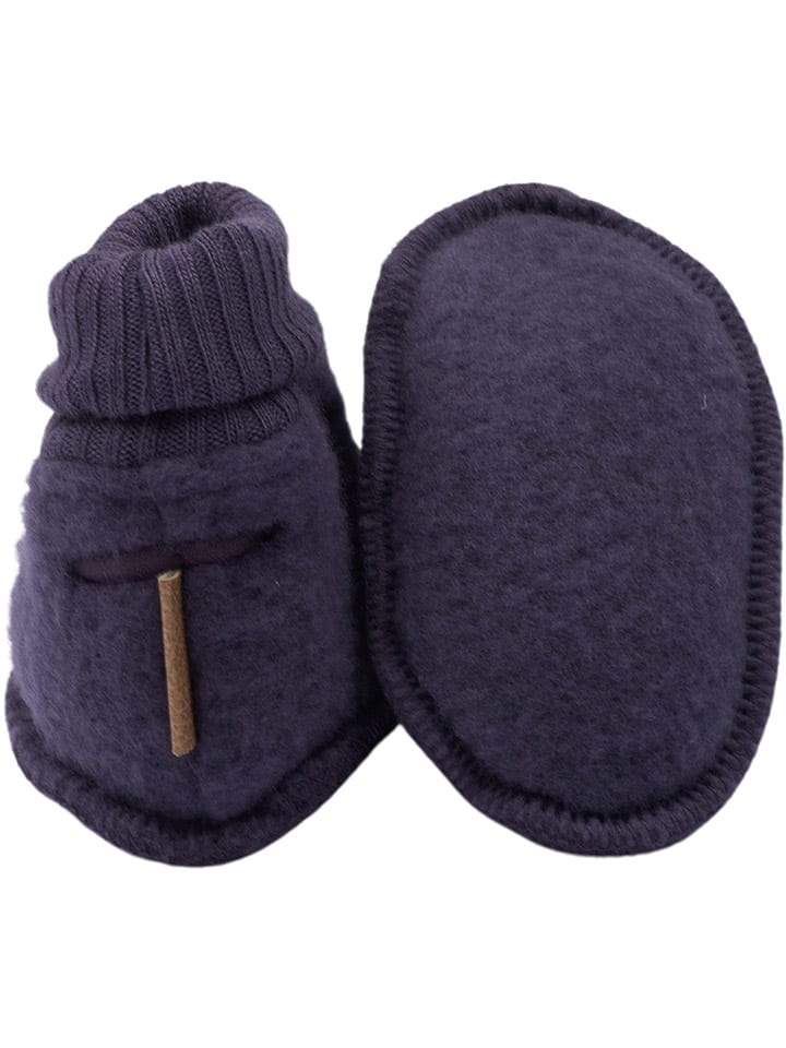 mikk-line Krabbelschuhe in Pflaume günstig kaufen 50/56