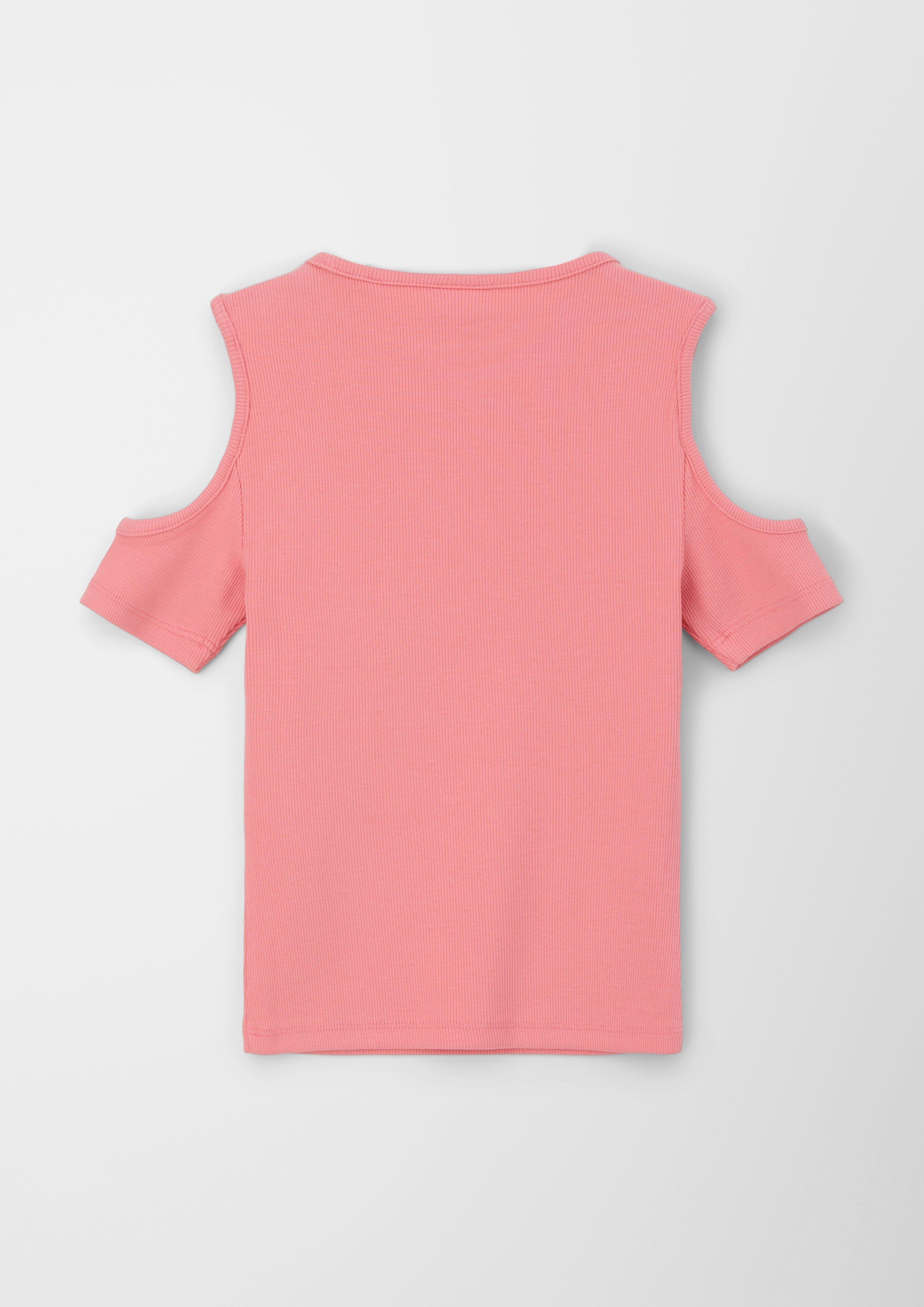 T-Shirt mit Cold Shoulder  2130471-4334