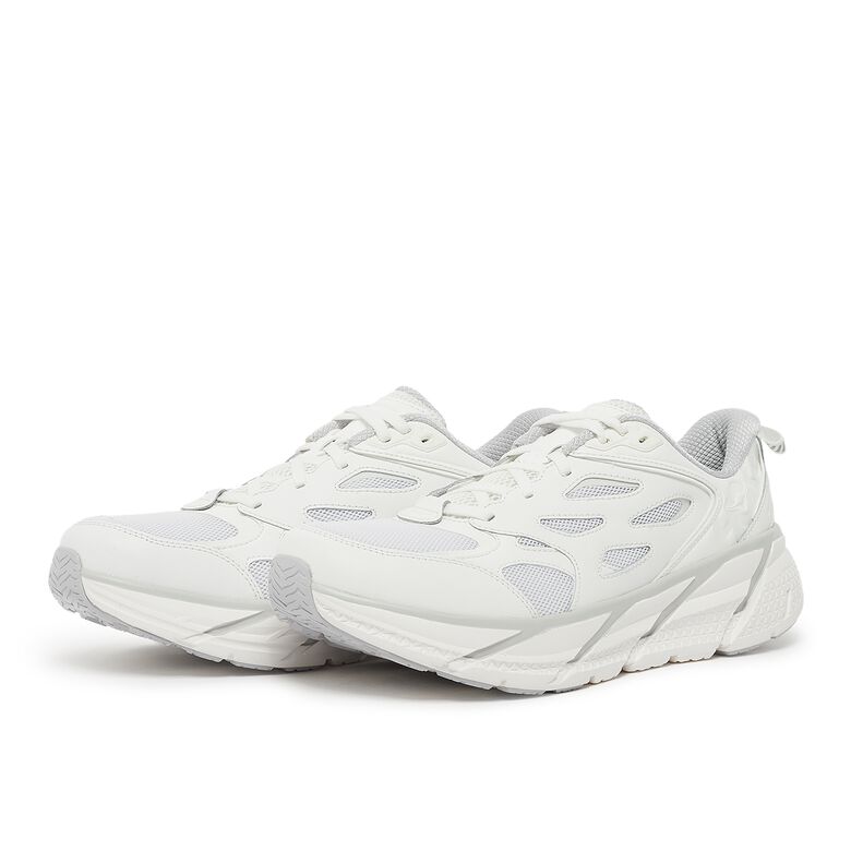 Hoka U Clifton L white/white
