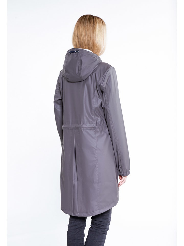 Schmuddelwedda Regenparka in Grau günstig kaufen