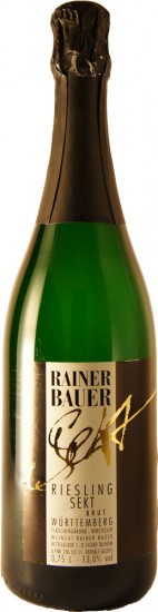 2020 Riesling Sekt brut - Weingut Rainer Bauer