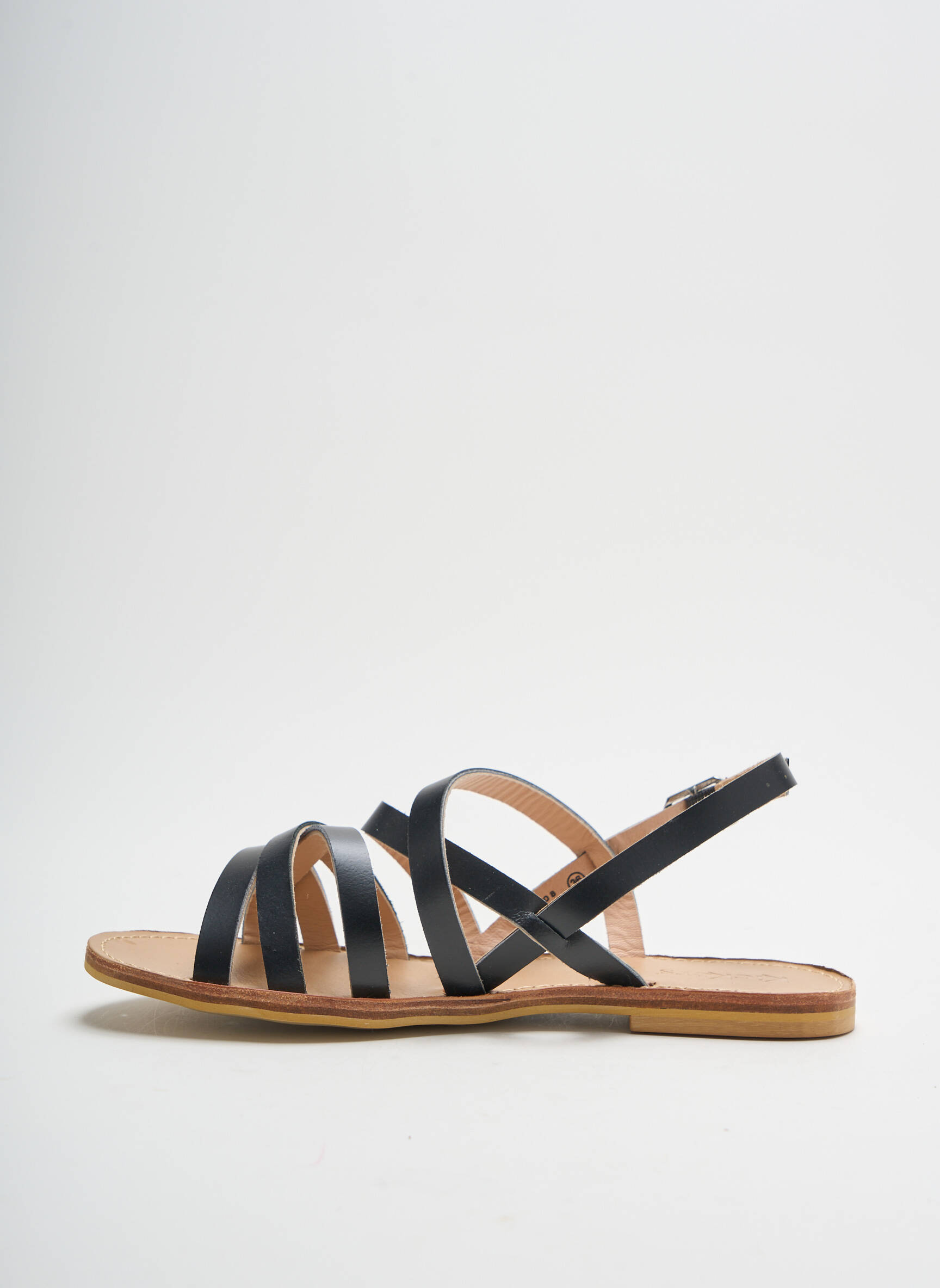Kickers Sandales Nu Pieds Femme couleur noir